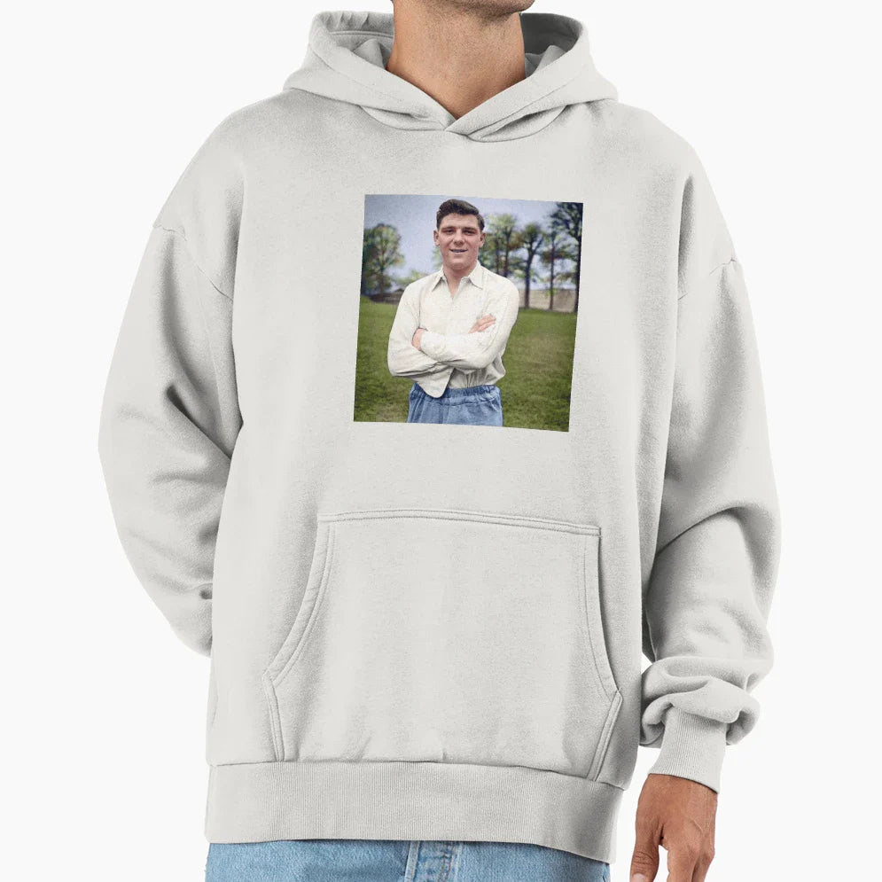 Busby Babe Duncan Edwards Hoodie - Custom Art Print Unisex