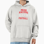 Mean Machine Football Hoodie - Novelty Apparel for Adults