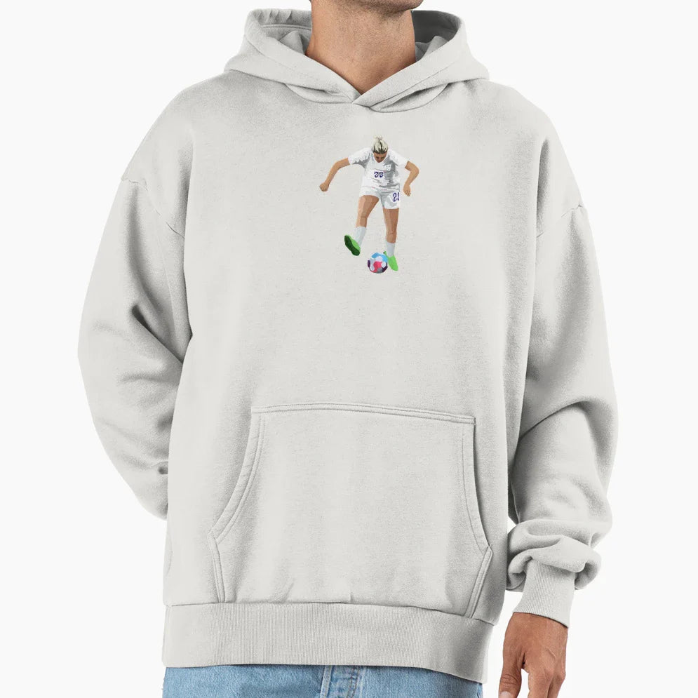 Alessia Russo Backheel Goal Hoodie - Novelty Apparel Unisex