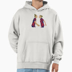 Chest Bump Bros Hoodie - Unique Graphic Men Women