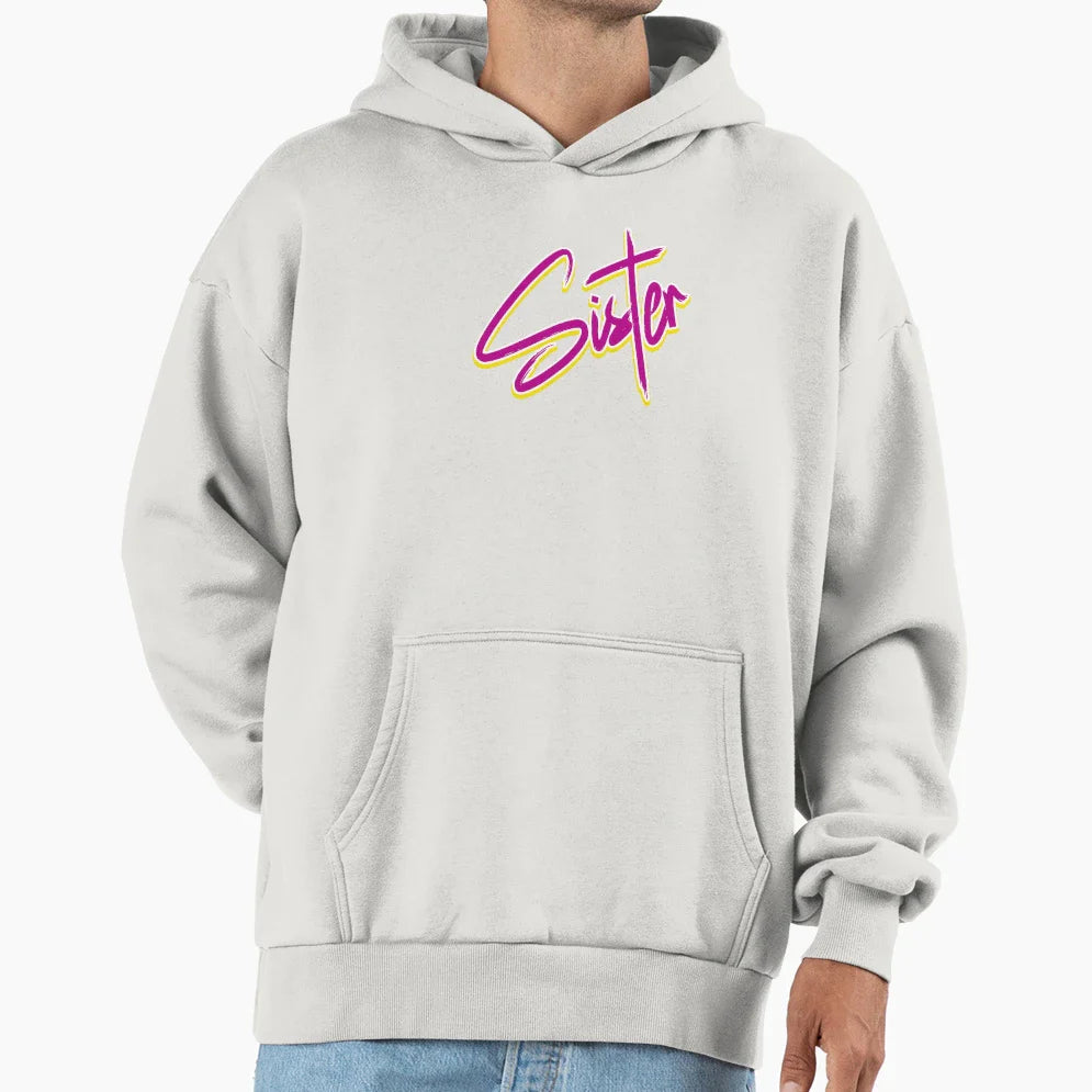 Sister Happy Mothers Day Happy T-Shirt - Custom Art Print Men Women
