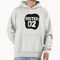 Sister 02 Gifts Sisters Hoodie - Custom Art Print for Adults
