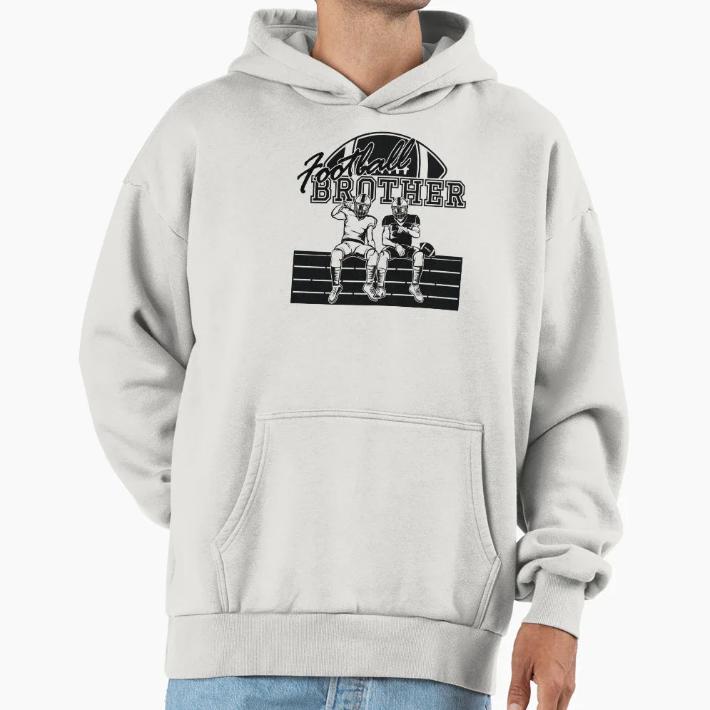 Football Brothers American Football Hoodie - Custom Art Print Men Women