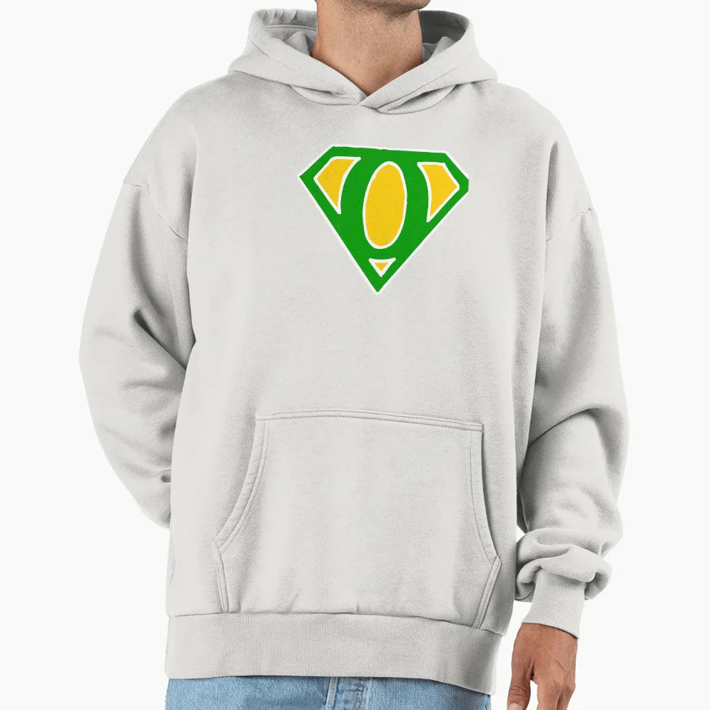Super Offaly Gold Hoodie - Minimalist Print Unisex