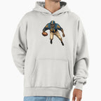 American Gridiron Football Player Hoodie - Unique Graphic Men Women