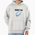 Rugby Sis Hoodie - Minimalist Print Men Women