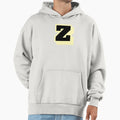 Letter Z Street Art Typography Monogram Hoodie - Aesthetic Graphic Unisex