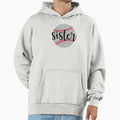 Baseball Sister Baseball Travel Ball Hoodie - Fun Novelty Design Men Women