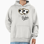 Leopard Soccer Sister Heart T-Shirt - Fun Novelty Design Men Women