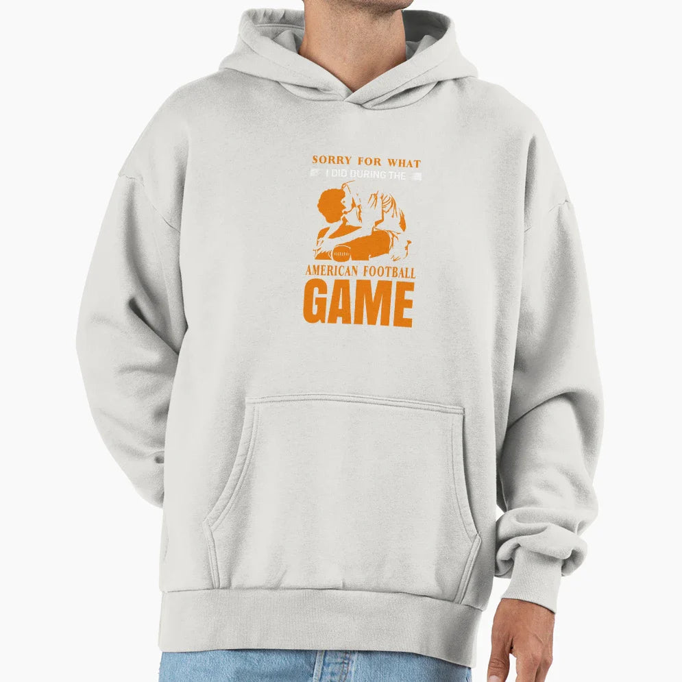 American Football Hoodie - Graphic Print Unisex