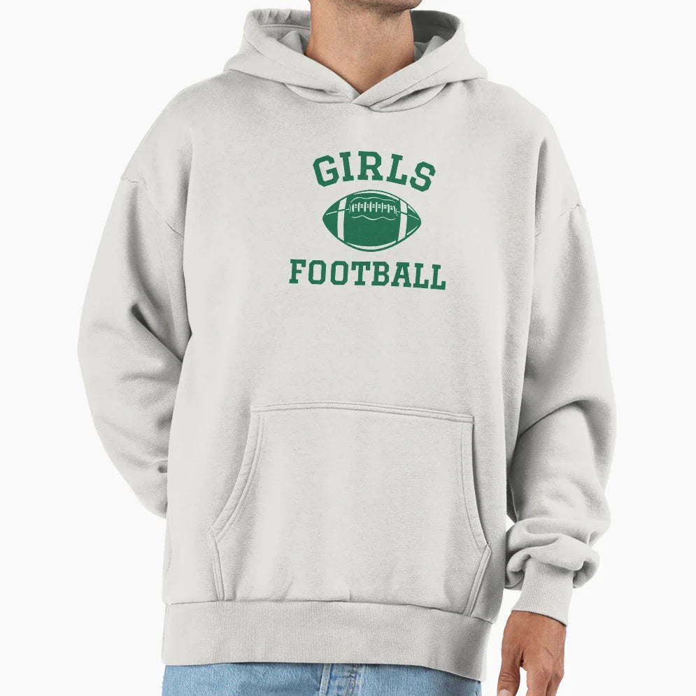 Love Football Hoodie - Trendy Graphic Unisex