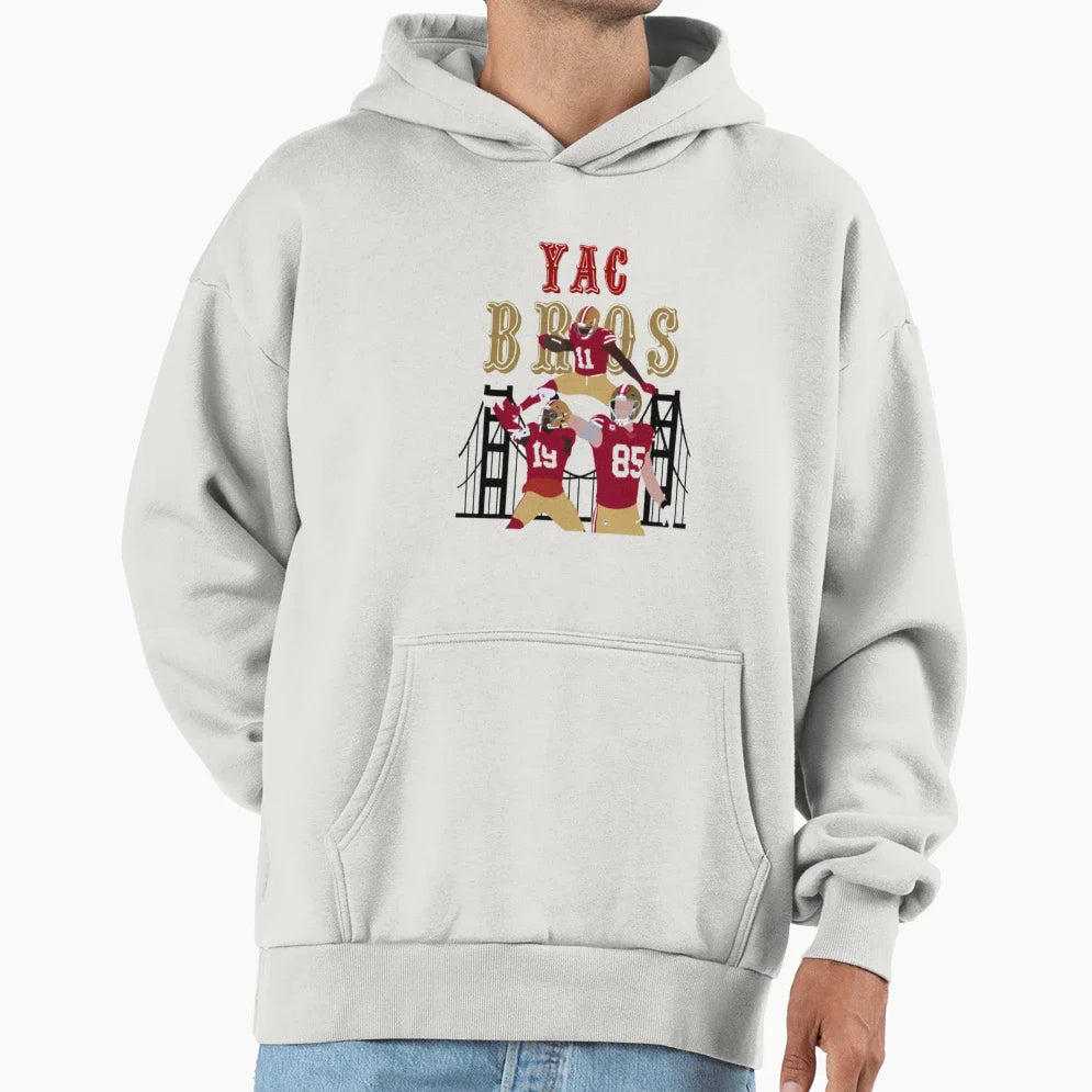 Yac Bros Hoodie - Novelty Apparel Men Women