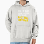 Lineman Call Offensive Defensive Player Hoodie - Streetwear Style Unisex