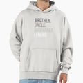 Brother Uncle Godfather Legend Fun Best Hoodie - Trendy Graphic for Adults