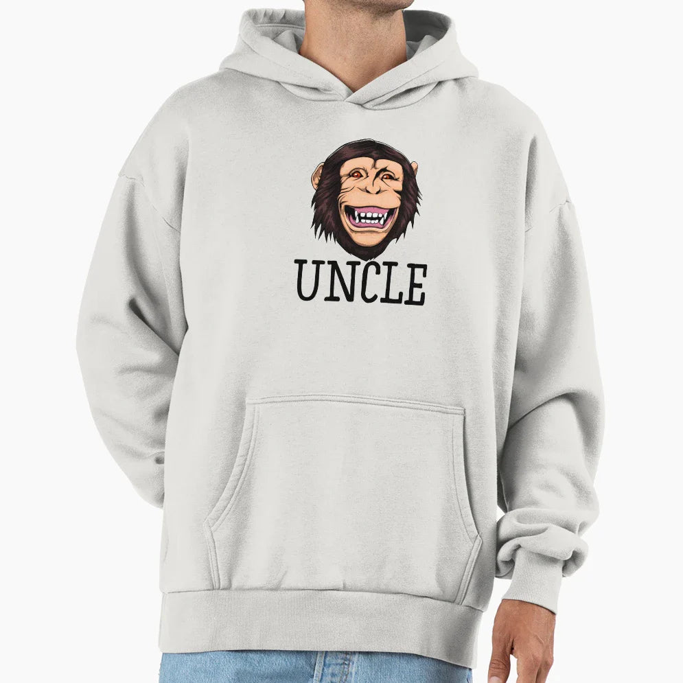 Monkey Uncle Chimpanzee Hoodie - Streetwear Style Unisex