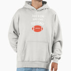 Just Who Loves Super Bowl Hoodie - Trendy Graphic Men Women