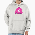 Letter Hoodie - Minimalist Print Unisex