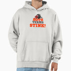 Both Teams Stink Funny Football Gift Hoodie - Custom Art Print Unisex