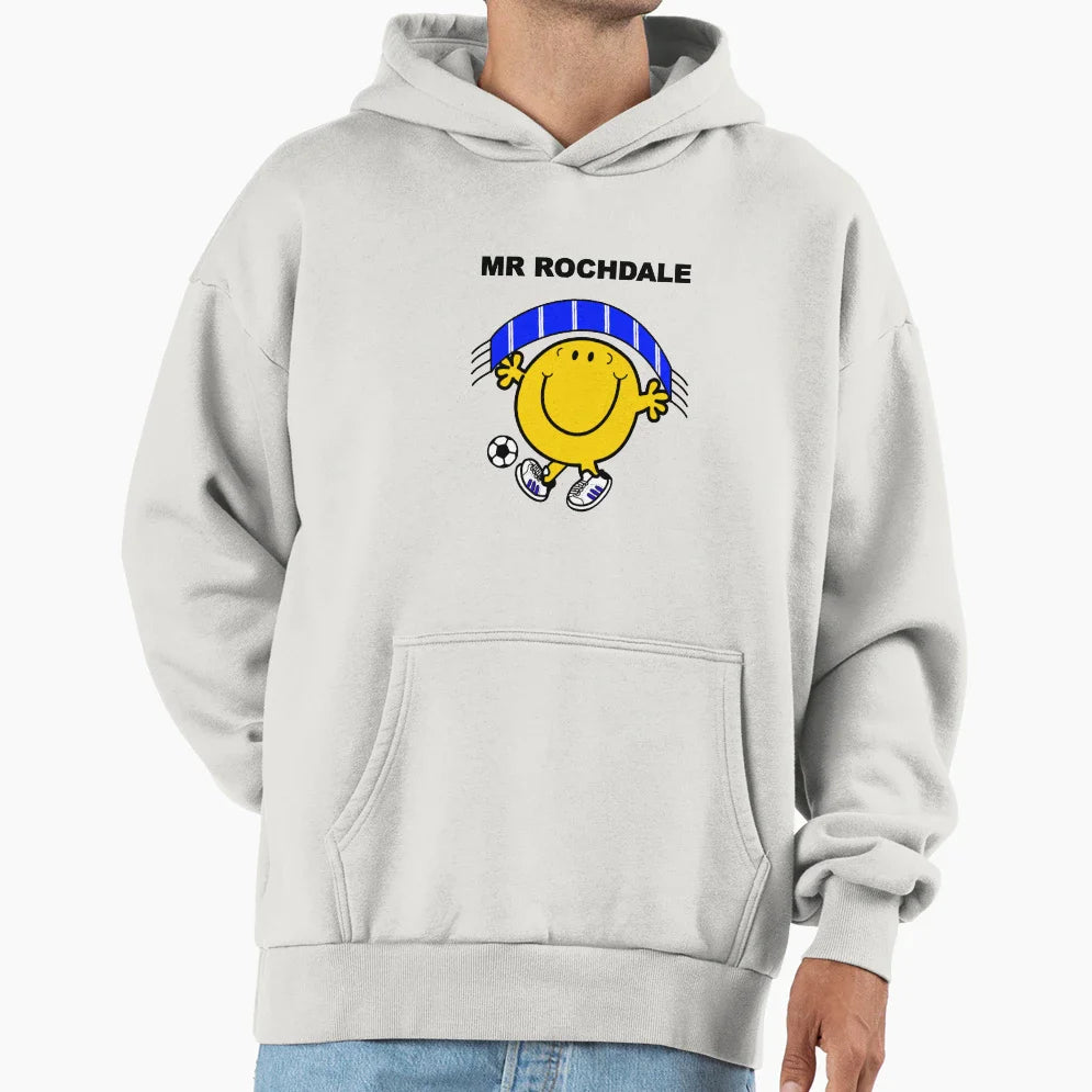 Rochdale Afc Football Hoodie - Streetwear Style Unisex