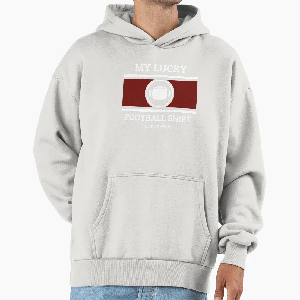 Lucky Football T-Shirt - Casual Everyday Wear for Adults