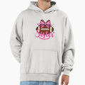 Little Sister Biggest Fan Football Hoodie - Fun Novelty Design for Adults
