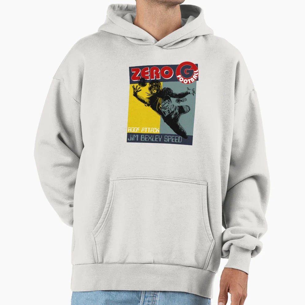 Jim Bexley Speed London Jets Zero Gee Roof Hoodie - Novelty Apparel Unisex