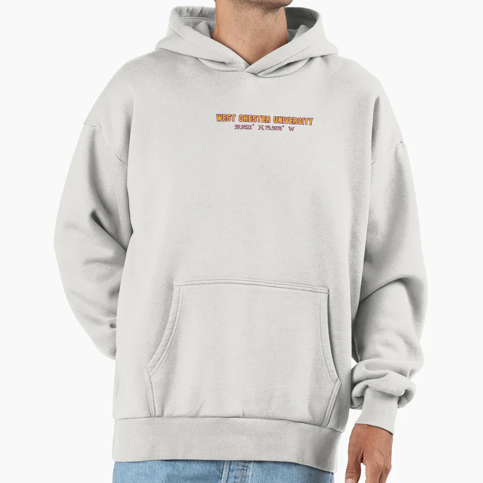West Chester University Coordinates Hoodie - Trendy Graphic for Adults