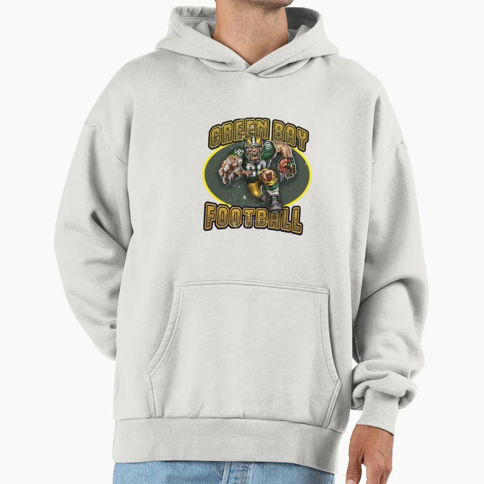 Green Bay Football Hoodie - Aesthetic Graphic Men Women
