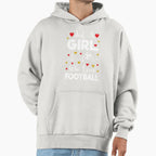 Just Who Loves Football Football Lover Hoodie - Streetwear Style Unisex