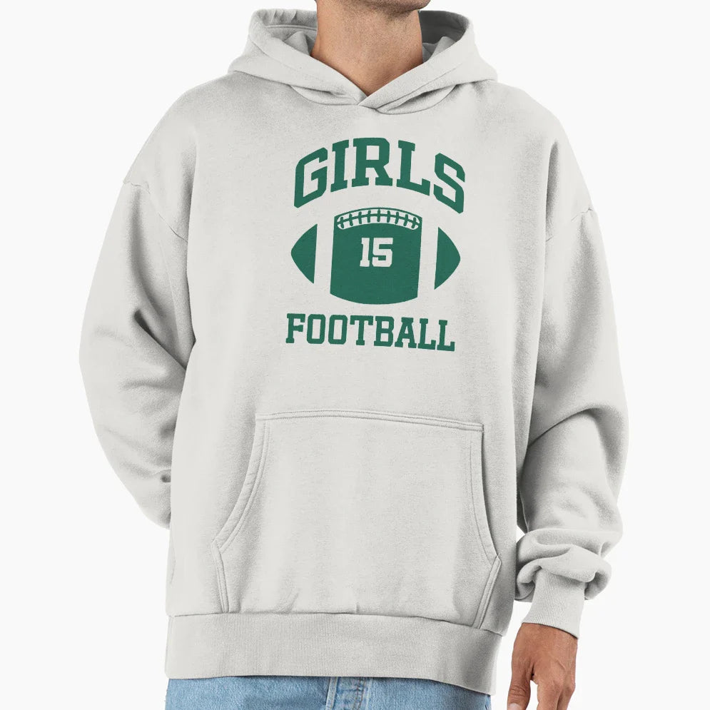 Football People Who Loves Friends Hoodie - Fun Novelty Design Unisex