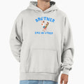 Brother Like No Other Blue Hoodie - Custom Art Print Unisex