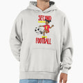 Second Love Is Footbal Hoodie - Novelty Apparel Unisex