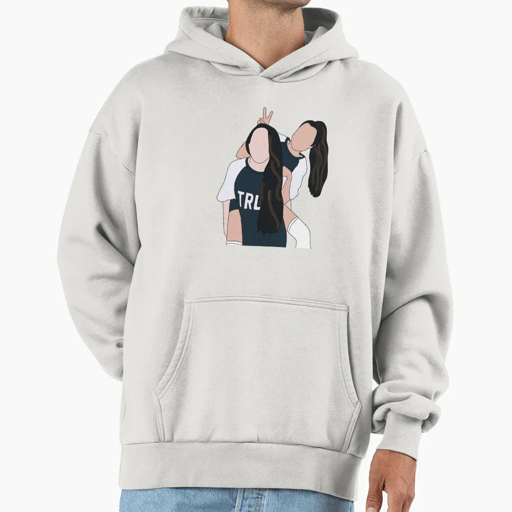 Merrell Twins Hoodie - Minimalist Print Men Women