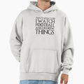 Thats What I Do I Watch Football Hoodie - Casual Everyday Wear Men Women