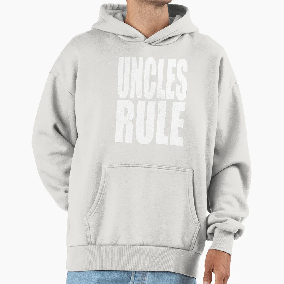 Uncles Rule Uncle Funny T Shirts T-Shirt - Minimalist Print Men Women