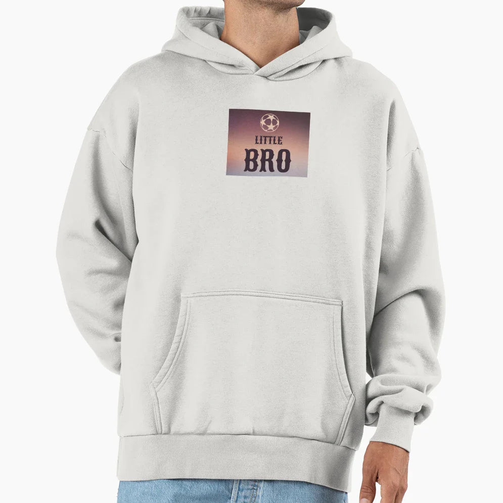 Little Bro Hoodie - Graphic Print Men Women