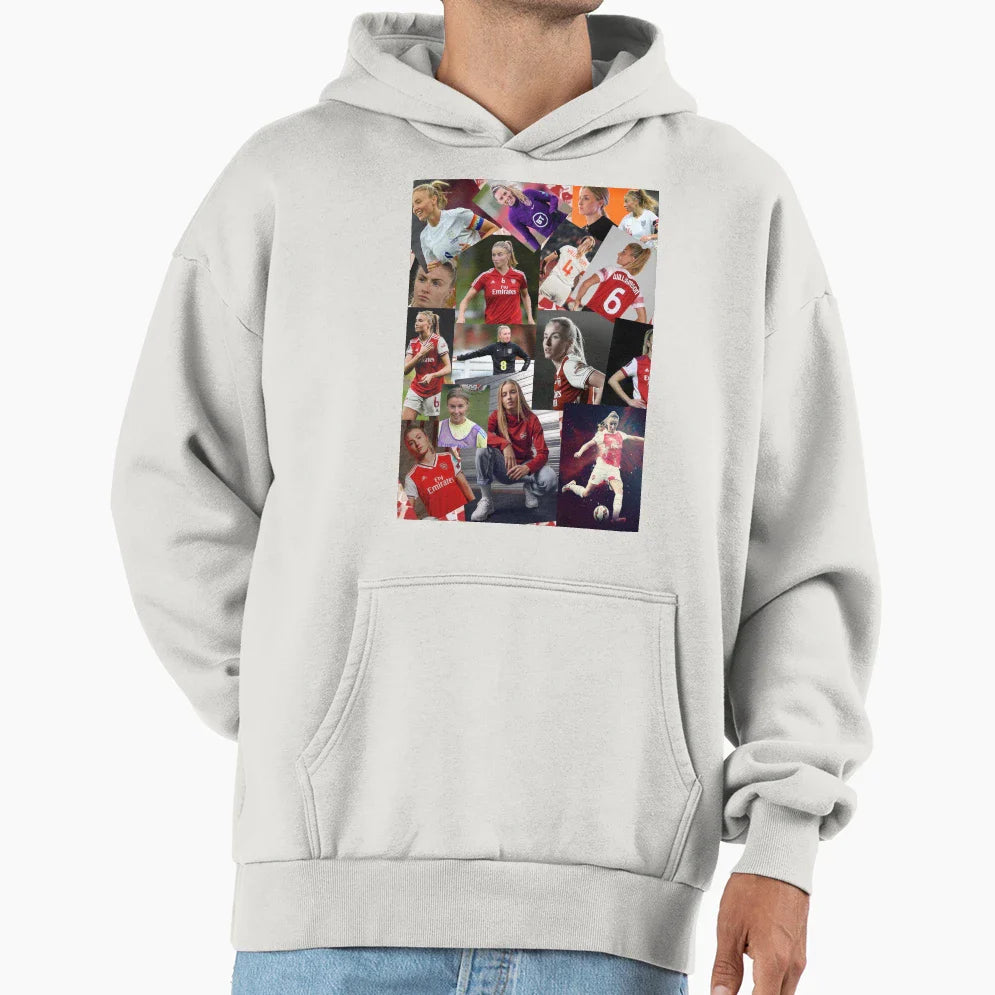 Leah Williamson Beautiful Aesthetic Hoodie - Graphic Print for Adults