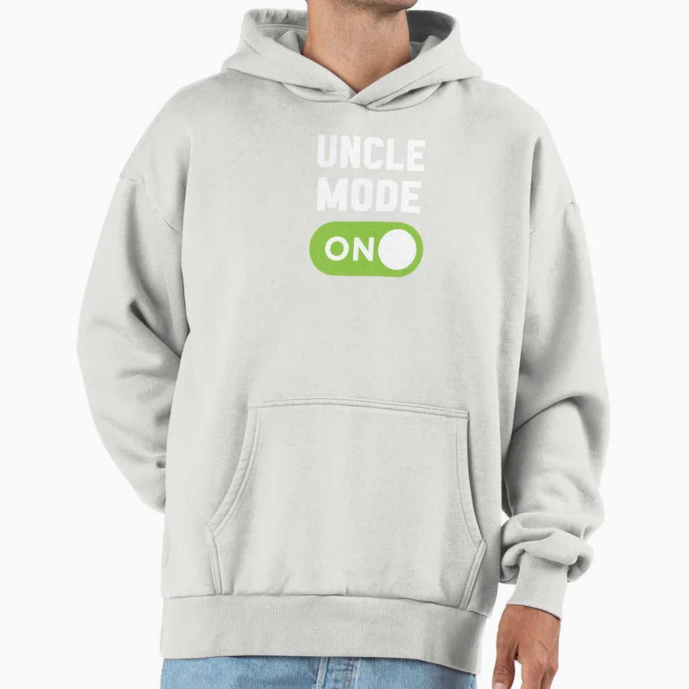 Uncle Mode Hoodie - Trendy Graphic for Adults