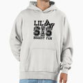 Funny Football Gift Lil Sis Biggest Fan Hoodie - Trendy Graphic Unisex