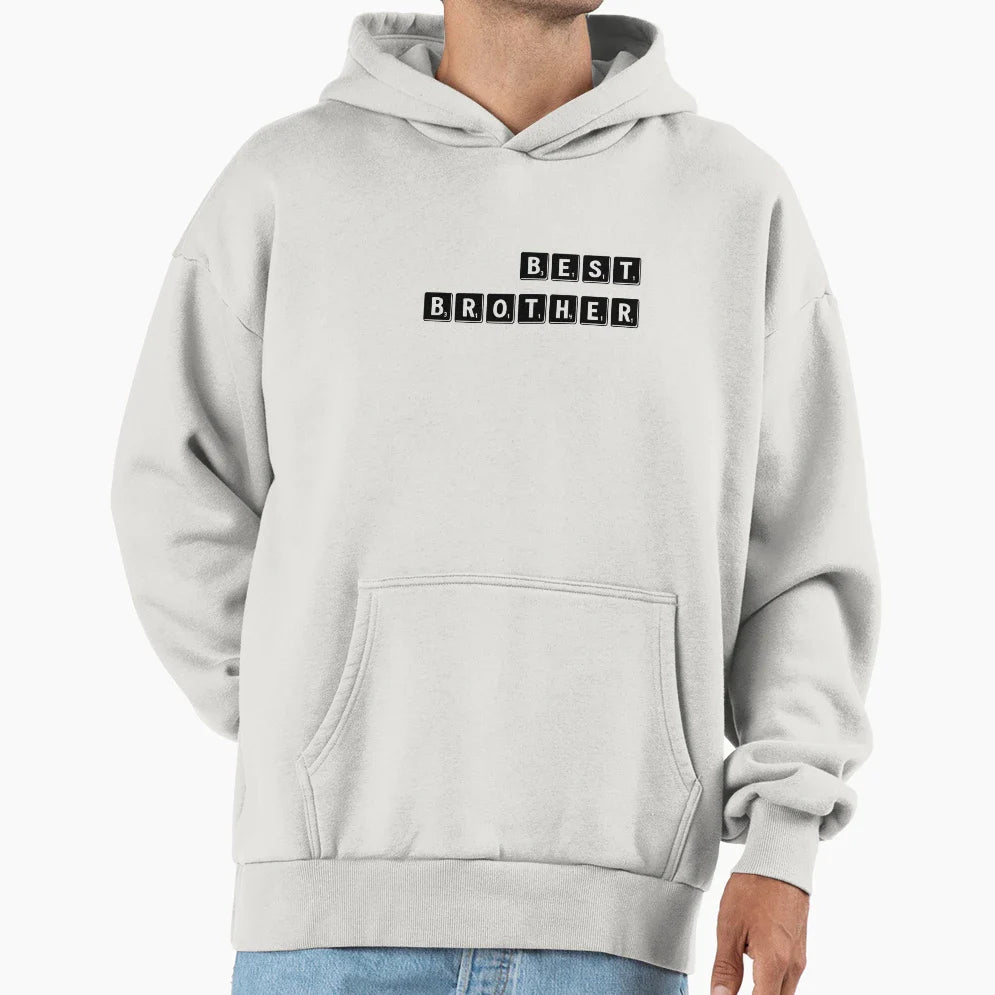 Best Brother Partner Brothers Best Hoodie - Custom Art Print Unisex