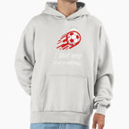 I Love You Like Football Hoodie - Minimalist Print Unisex