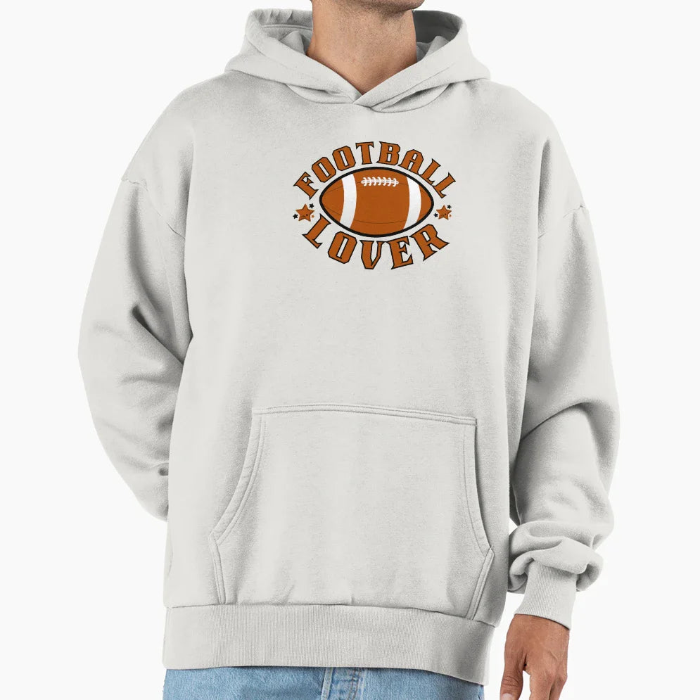 Football Lover Passion Football Hoodie - Trendy Graphic Men Women