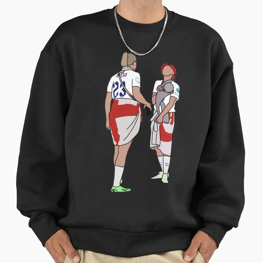 Ella Toone And Alessia Russo Sweatshirt - Streetwear Style Unisex