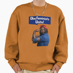 Oba Femi Oba Feminist Sweatshirt - Novelty Apparel Unisex