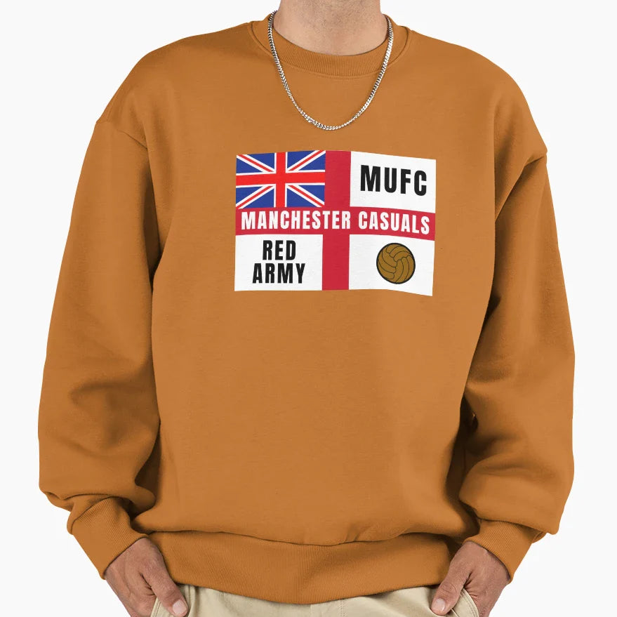 Manchester Casuals Sweatshirt - Novelty Apparel Men Women