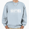 Best Brother Galaxy Sweatshirt - Minimalist Print Men Women