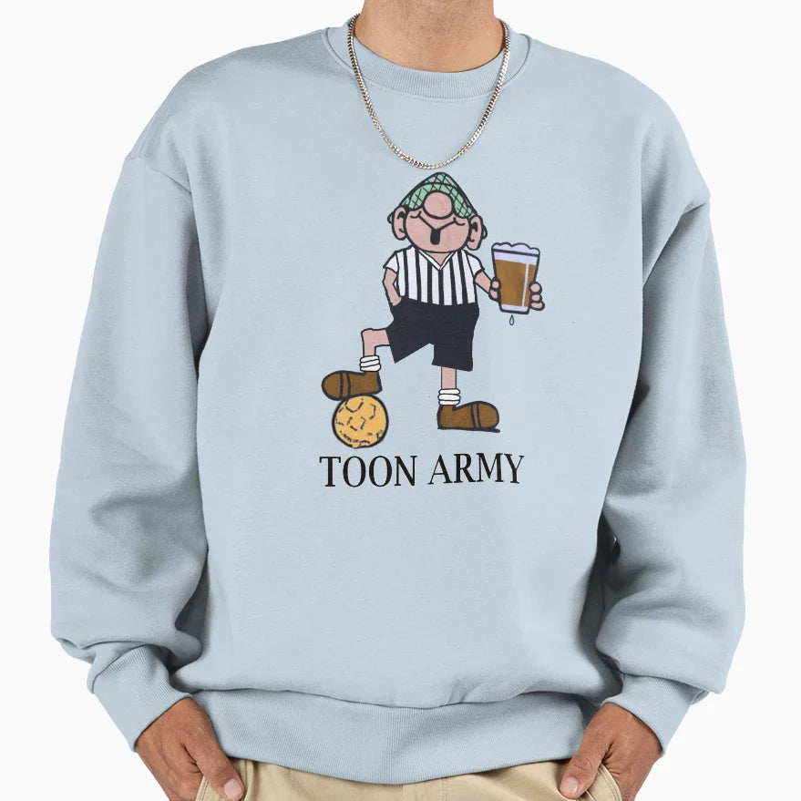 Andy Capp Toon Army Sweatshirt - Custom Art Print Men Women