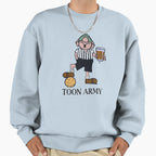 Andy Capp Toon Army Sweatshirt - Custom Art Print Men Women