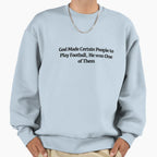 Football Sweatshirt - Aesthetic Graphic Unisex