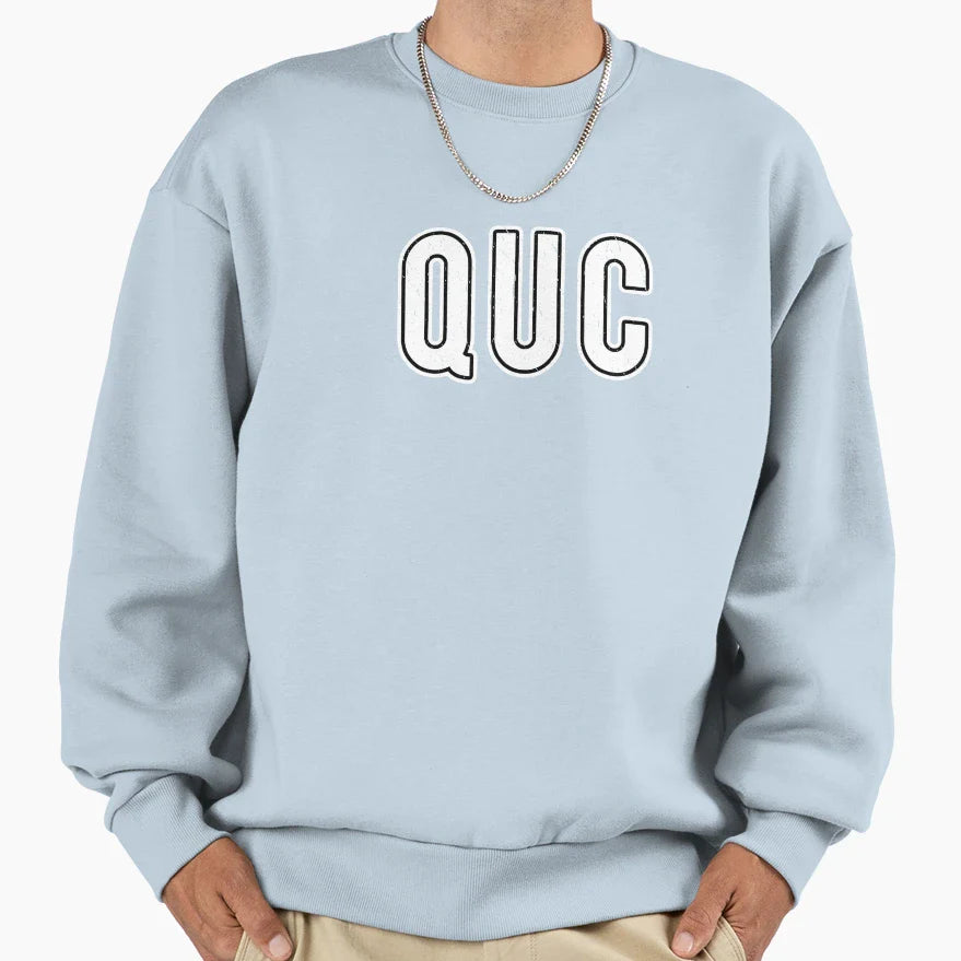 Quc Q Code Ham Radio Sweatshirt - Custom Art Print Men Women